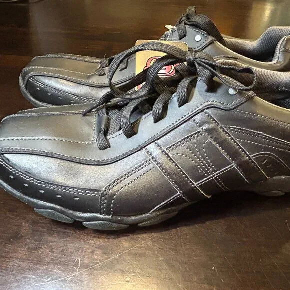 Skechers Men's Diameter Murilo Sneaker, Black, Men's Size 11 - Picture 4 of 7